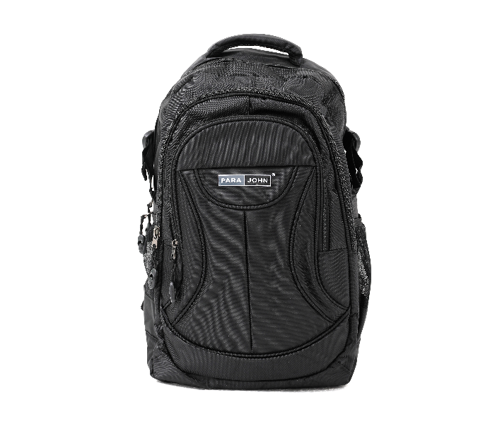 Para John PJSB6002A18 18 inch Unisex Casual Backpack - Black - Zoom Image 1