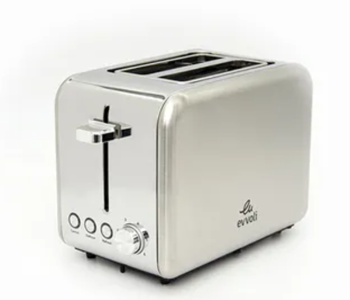 Evvoli EVKA-TO7HS 2-Slice Toaster - Silver - Zoom Image 1