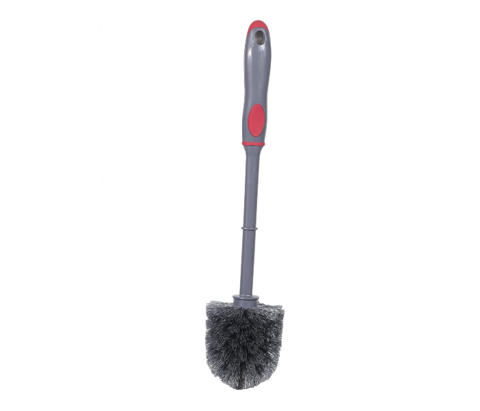 Delcasa DC1609 Toilet Brush - Grey and Red - Zoom Image