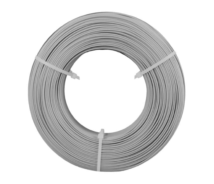 Fiberlogy 1.75mm 3D Printer Filament Refill PET-G Silver - Zoom Image