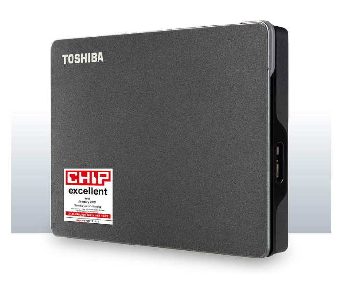 Toshiba HDTX140EK3CA 4TB Portable Canvio Gaming Hard Drive - Black - Zoom Image 1