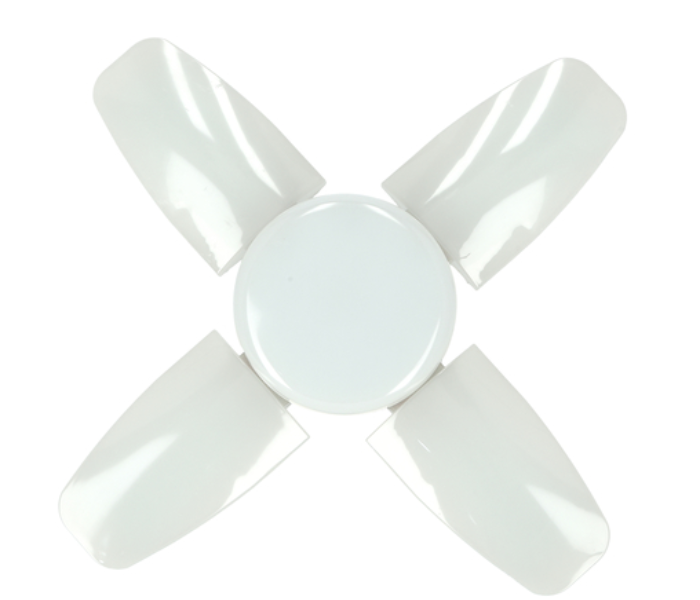 Olsenmark OMESL2788 Energy Saving Four Leaf Wide Area Foldable Lamb Fan Type – White - Zoom Image 1