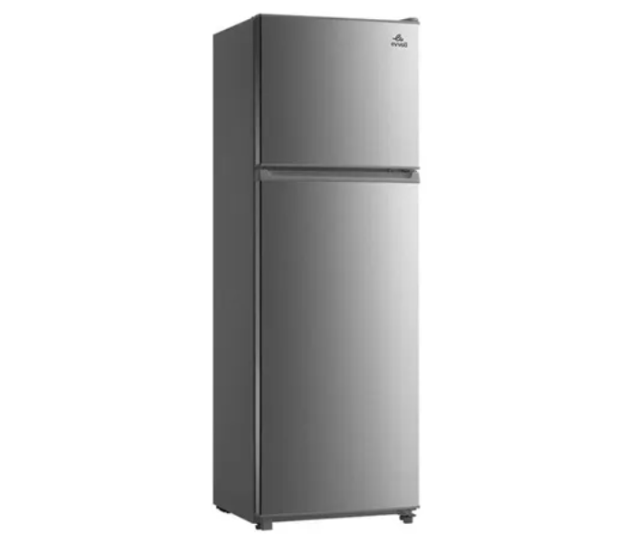 Evvoli EVRFM-294LS 350 Liters Double Door Refrigerator - Silver - Zoom Image 2