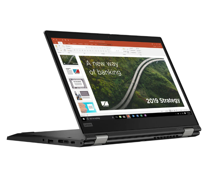 Lenovo L13 Yoga 13.3 Inch 8GB RAM 1TB SSD Intel Core i5-10210U FP Reader + Pen Windows 10 Intel UHD Graphics ThinkPad Touchscreen – Black - Zoom Image 1