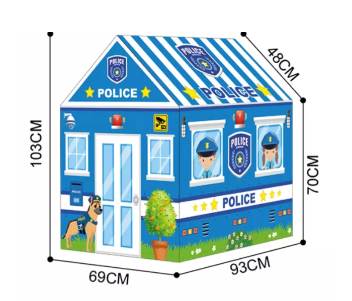 Vavas Kids Play Tent Police House - Blue - Zoom Image 2