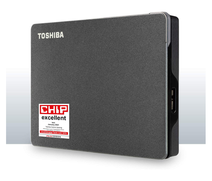 Toshiba HDTX110EK3AA 1TB 2.5p 2.5GHz i5-2400S Canvio Gaming Hard Disk - Black - Zoom Image 1