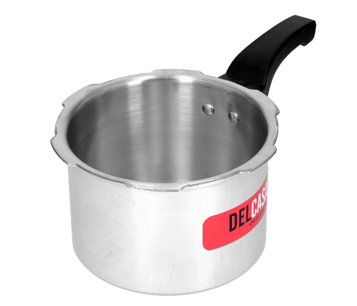 Delcasa DC1878 3 Litre Aluminum Pressure Cooker  - Silver - Zoom Image 2