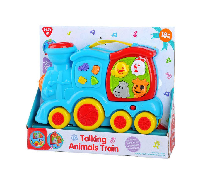 PlayGo Talking Animals Train Toy Set for Kids - Zoom Image 2