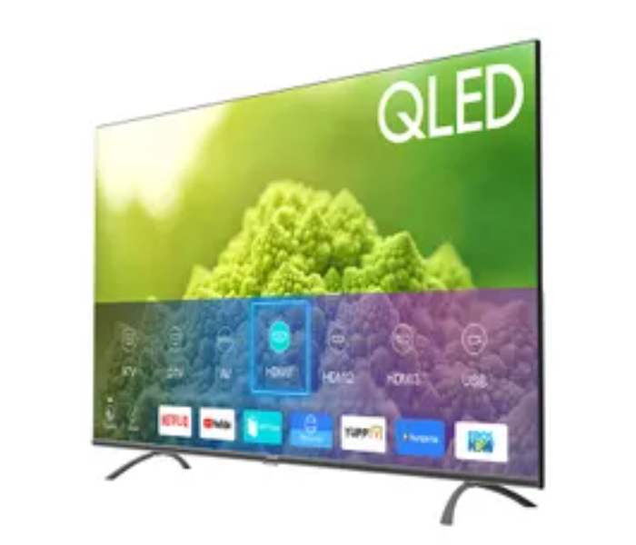 Evvoli 55EV250QA 55 inch 4K QLED Android Framless Smart TV - Black - Zoom Image 2