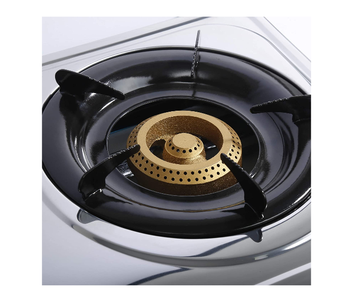 Clikon CK4276 2 Burner Gas Stove - Black and Silver - Zoom Image 5