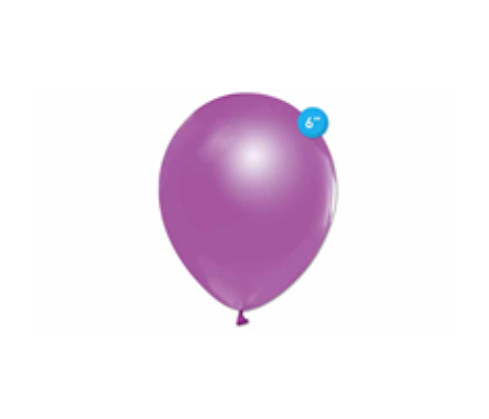 Rota Party Pack of 20 Pieces 6 inch Standard Latex Balloon - Light Violet - Zoom Image