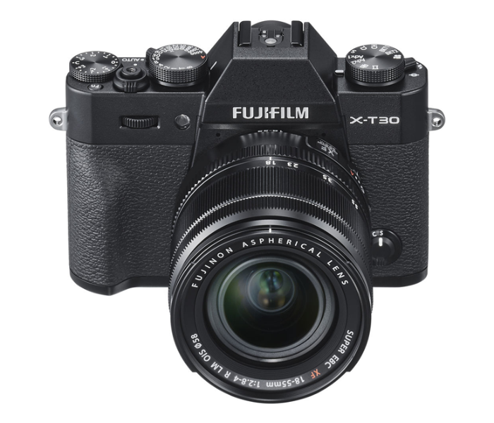 Fujifilm X-T30 Mirrorless Digital Camera Body with 18-55mm Lens - Black - Zoom Image 4