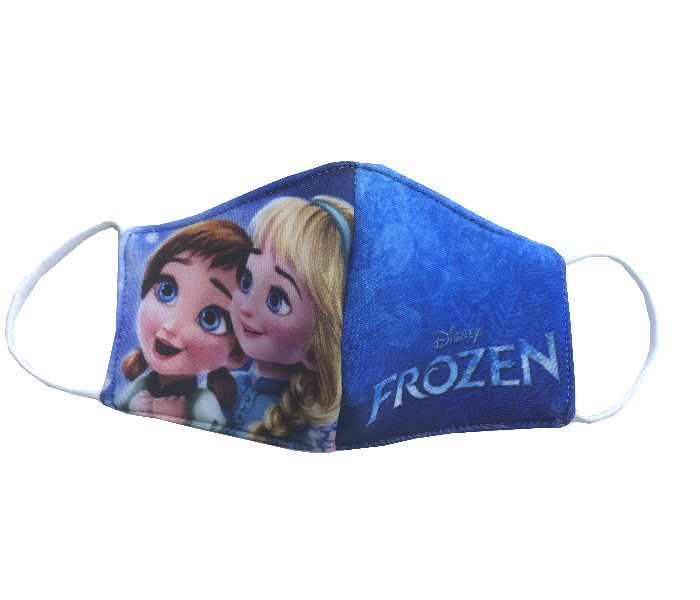 Zap Frozen Printed Reusable and Washable Mask for Kids - Zoom Image