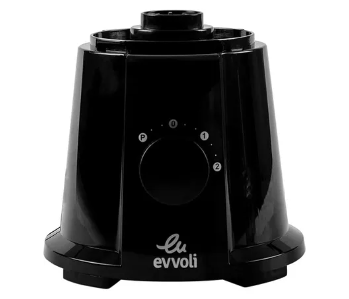 Evvoli EVKA-BL15B 600W 1.5 Litre Jar With Grinder Mill Blender - Black - Zoom Image 4