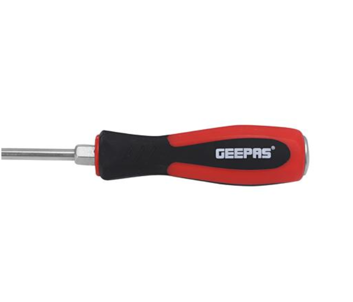 Geepas GT59217 250mm Metal Head Screwdriver - Red and Black - Zoom Image 2