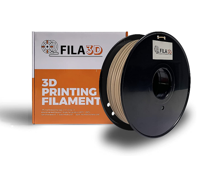 Fila3D 1.75mm Wood 1 Kg 3D Printer Filament - Bamboo - Zoom Image 1