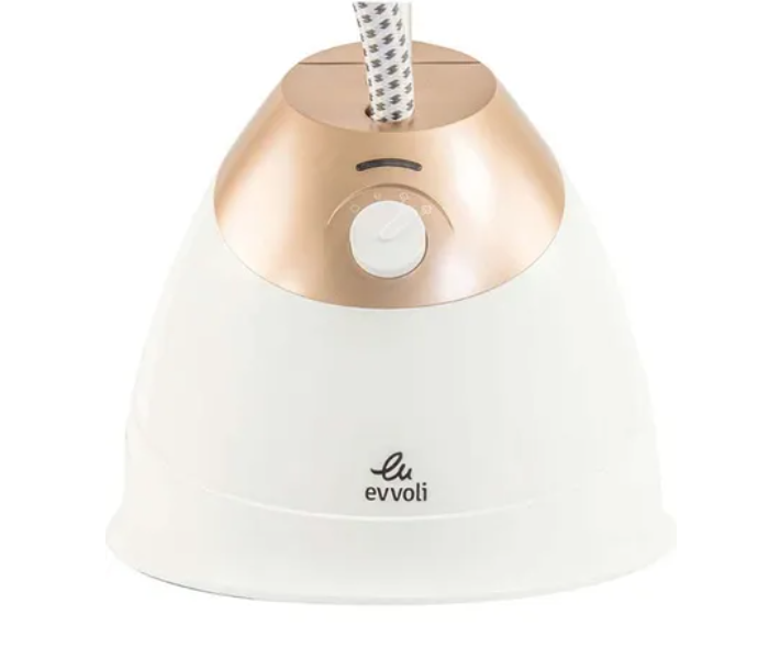 Evvoli EVIR-GS1750G 2.5 Liter 3 Stage Garment Steamer - White and Gold - Zoom Image 2