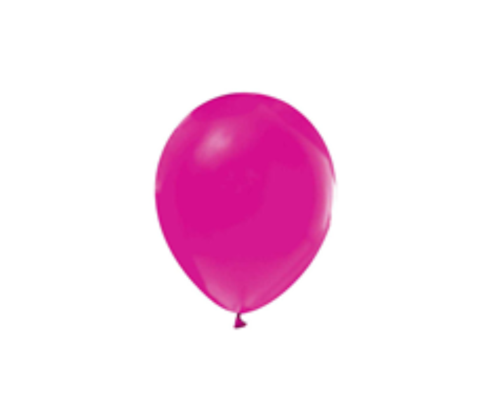 Rota Party 12 Inch Latex Standard 100 Pcs Balloon - Fuschia - Zoom Image