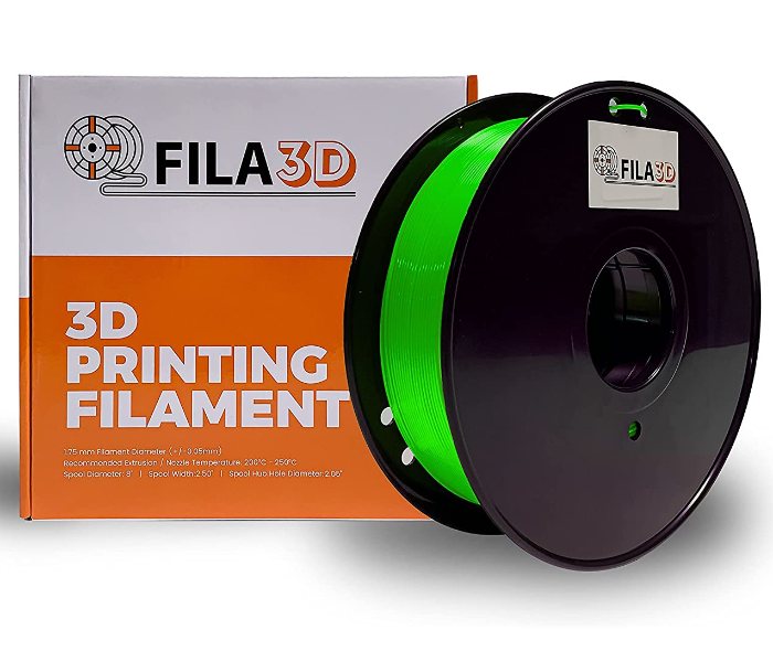 Fila3D 1.75mm HIPS 1Kg 3D Printer Filament - Green - Zoom Image 1