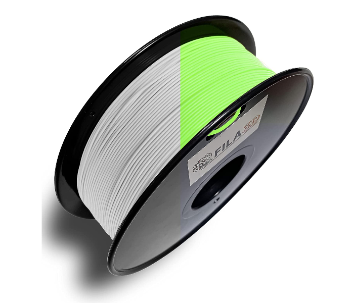 Fila3D 1.75 mm Glow-In-Dark PLA 1Kg 3D Printer Filament - Green  - Zoom Image 3