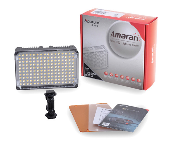 Aputure Amaran AL-H160 On-Camera LED Light - Black - Zoom Image 1