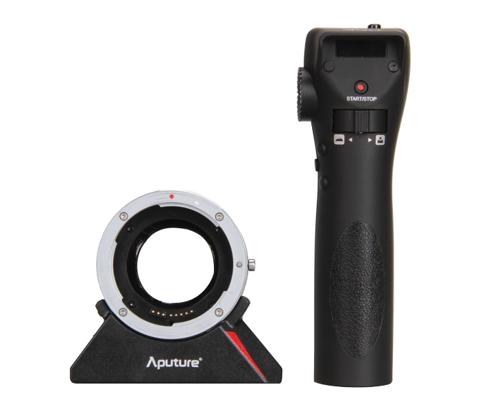 Aputure AWP-4177 DEC Wireless Focus and Aperture Controller Adapter for EF and EF-S-Mount - Black - Zoom Image 1