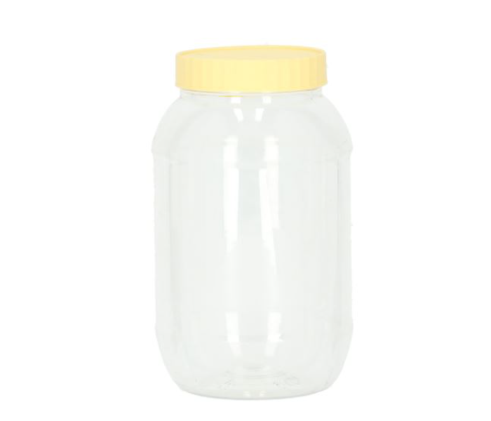 Delcasa DC1122 2000ml Round Jar - Cream - Zoom Image 1