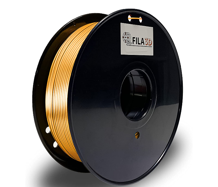 Fila3D 1.75 mm PC 1Kg 3D Printer Filament - Yellow Gold - Zoom Image 2