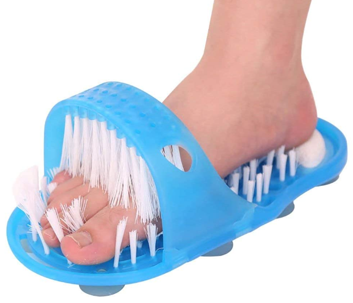 Easy Feet Slippers Foot Cleaning Tool- Blue - Zoom Image 1