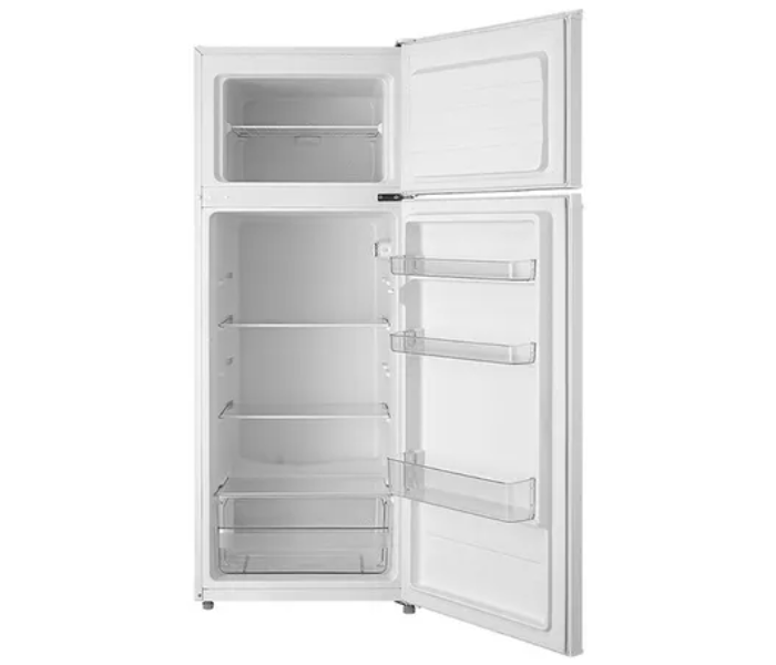 Evvoli EVRFM-207LW 290 Liters Double Door Refrigerator - White - Zoom Image 4