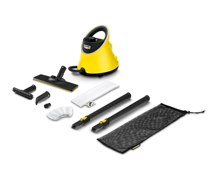 Karcher 1.513-243.0 SC 2 Deluxe Easy Fix Steam Cleaner - Yellow and Black - Zoom Image 1