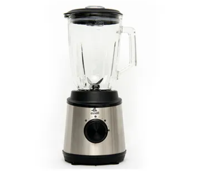 Evvoli VKA-BL15MB 2 Speed Blender with 1.5Liter Glass Jar- Black - Zoom Image 1