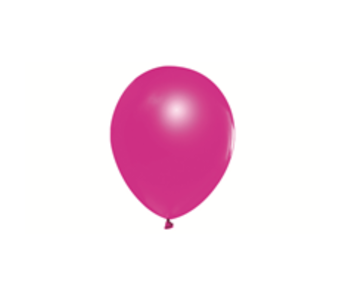 Rota Party Pack of 20 Piece 12 inch Metallic Latex Balloon - Ruby - Zoom Image