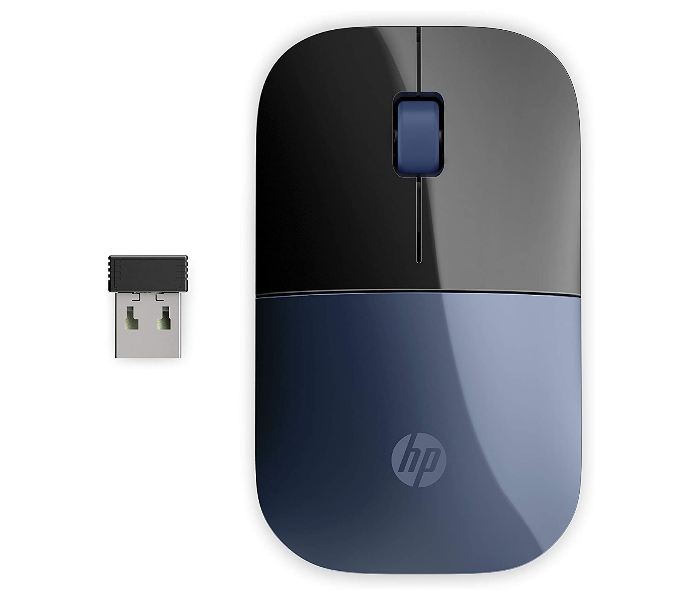 HP Z3700 Wireless Mouse 7UH88AA - Blue Lumiere - Zoom Image 2