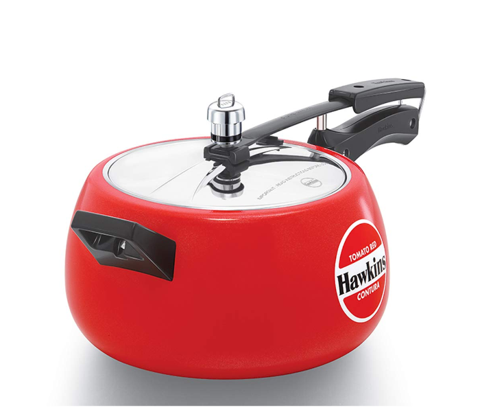 Hawkins CTR50 5 Litre Contura Pressure Cooker - Tomatoe Red - Zoom Image 1