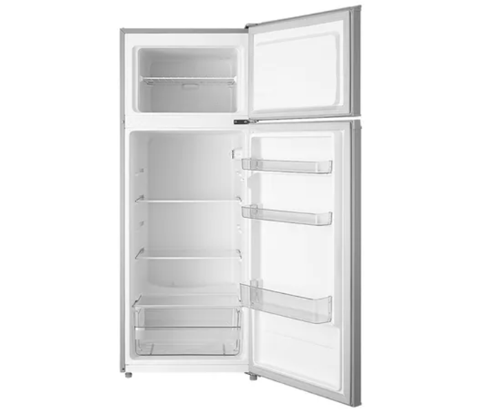 Evvoli EVRFM-207LS 290 Liters Double Door Refrigerator - Silver - Zoom Image 4