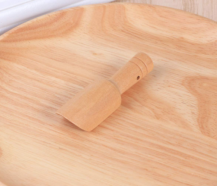 8 Pieces Wooden Scoop Salt Water Dipper Cup Flour Spoon -Wooden - Zoom Image 5