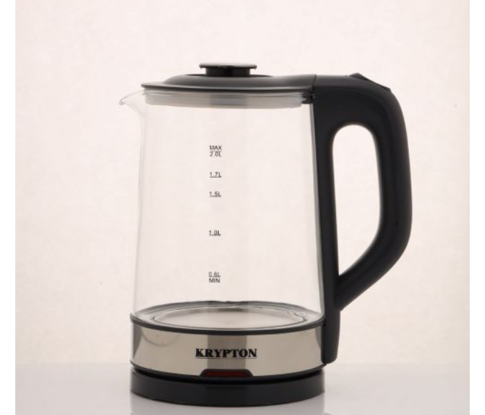 Krypton KNK6221 2 Liter Electric Glass Kettle- Black - Zoom Image 3