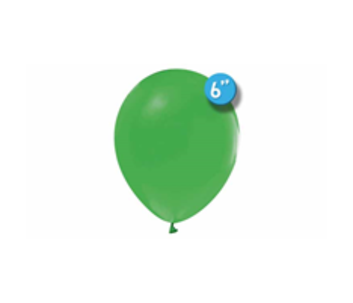 Rota Party Pack of 20 Pieces 6 inch Standard Latex Balloon - Green - Zoom Image