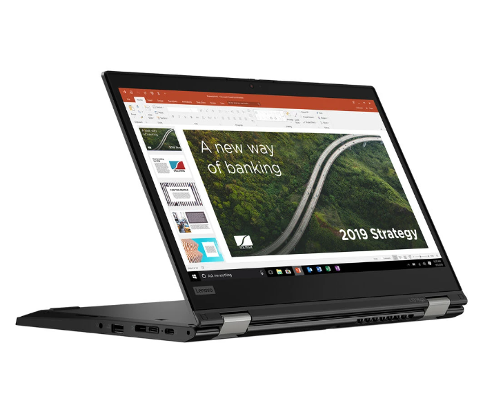 Lenovo L13 Yoga 13.3 Inch 8GB RAM 512GB SSD Intel Core i5-10210U FP Reader + Pen Windows 10 Intel UHD Graphics ThinkPad Touchscreen – Black - Zoom Image 1