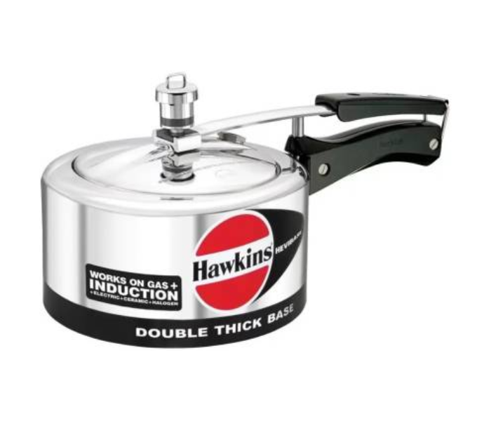 Hawkins H35W-IH35 3.5 Litre Hevibase Induction Pressure Cooker - Black and Silver - Zoom Image 1