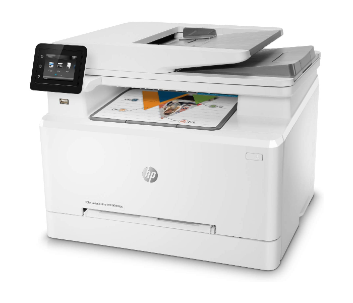 HP Color LaserJet Pro M283FDW Wireless All-in-One Laser Printer - White - Zoom Image 3