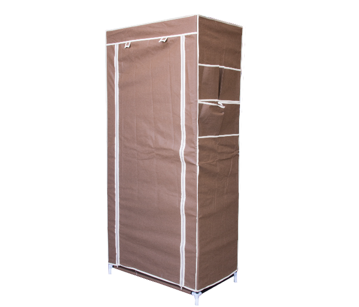 In-House Non-woven Fabric Portable Clothes Closet WRD-2823- Brown - Zoom Image 3