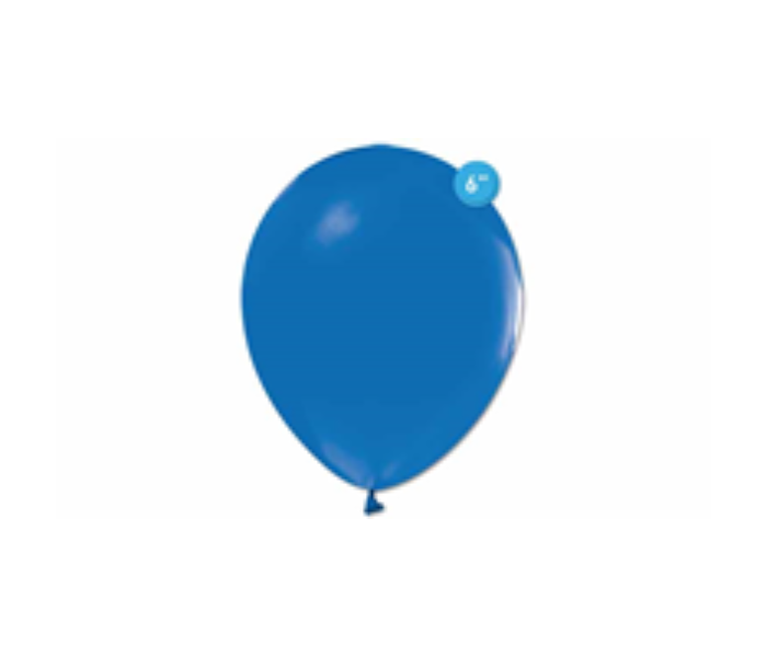 Rota Party Pack of 20 Pieces 6 inch Standard Latex Balloon - Blue - Zoom Image