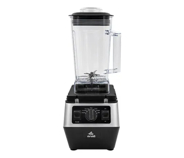 Evvoli EVKA-CBL20B 2200W 2 Liter 3 Speed Control Commercail Blender Ice Crusher - Black and Grey - Zoom Image 1