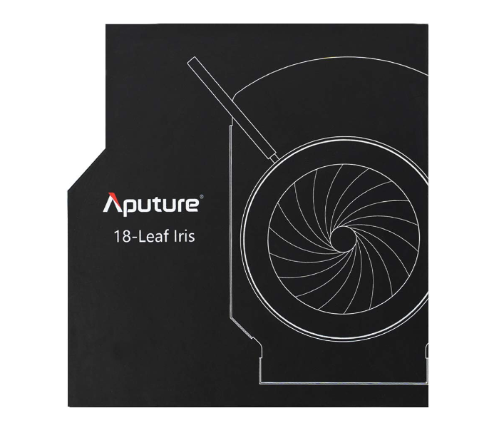 Aputure AWP-1269 18-Leaf Iris Spotlight Mount Lighting Modifier - Black - Zoom Image 5