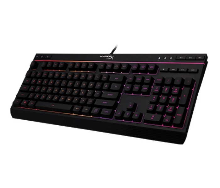 HyperX HX-KB5ME2-US Alloy Core RGB Membrane Gaming Keyboard - Black - Zoom Image 1