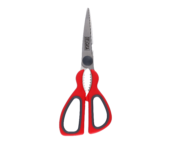 Delcasa DC1841 8 inch Kitchen Scissors  - Red - Zoom Image 2