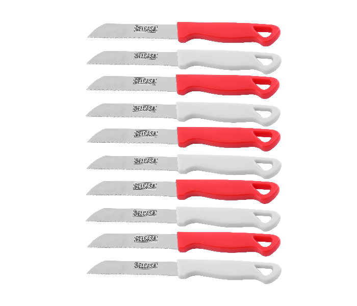 Delcasa DC1761 10 Pieces Set Paring Knife Set - Zoom Image 1