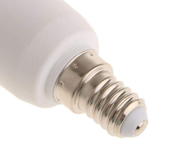 Base Screw E14-E27 Bulb Holder Adapter Socket Converter 1Piece - White - Zoom Image 3